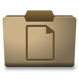 Cardboard Documents Icon 256x256 png